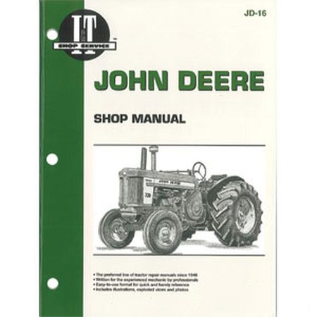 IT Fits JD16 NEW Shop Manual Fits John Deere 520, 530, 620, 630, 720, 730 -  AFTERMARKET, JD-16